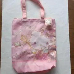 ハローキティ ピンクトートバッグ♡新品♡タグ付き