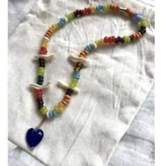 earthcolors ビーズネックス Remembering - choker