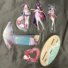 中国限定　ブルーアーカイブ　ピザハット　コラボ　アクリルスタンドセット　新品