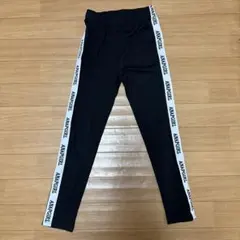 ANAPロゴ入り黒ロングスパッツ M