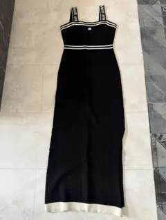 MARY QUANT ノースリーブニットロングワンピース