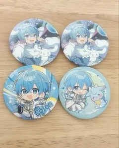 いれいす 缶バッジ ほとけ 愛足り - メルカリ