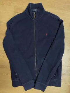 ポロ　ラルフローレン　ジップパーカー　ネイビー