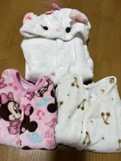 猫耳フード付きアウターセット