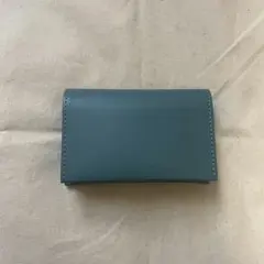 【未使用品】SLIP-ON/スリップオン ノワール 名刺入れ ティファニーブルー