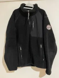 napapijri 黒 フリースジャケット