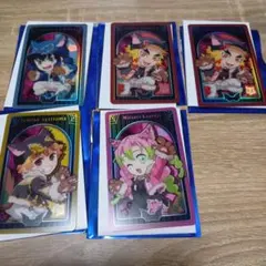 鬼滅の刃 ハロウィンホログラムカード 5枚セット