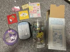 サンリオキャラクターズ タンブラーグラス ブルー　他セット