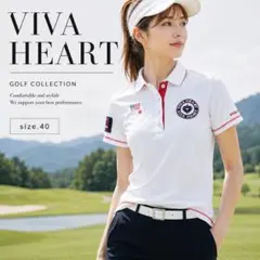 i vivaheart GOLF ゴルフウェア 白