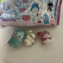 サンリオキャラクター マスコットグミ キーホルダー 3個セット