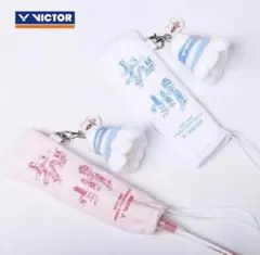 라켓 커버 슈퍼 레어 BWF 월드 투어 파이널 기념 상품 배지 포함, 레드 1개