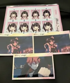 超かぐや姫 トレーディング証明写真風ステッカー 場面写ミニブロマイド 駒沢乃依