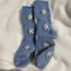 ダルメシアン柄 中古 ソックス 靴下のサムネイル