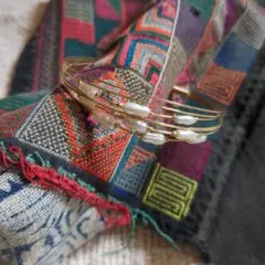 淡水パールブレスレット