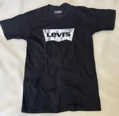 Levi's 黒 ロゴ Tシャツ　M