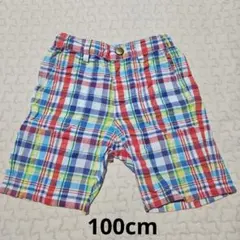 Daddy Oh Daddy チェック柄ハーフパンツ 100cm