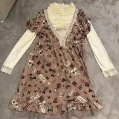 【最終値下げ】 axes femme 半袖ワンピースと長袖セット