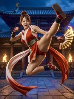 新品未開封『餓狼伝説』SHU HiKO 不知火 舞 ガレージキット スタチュー