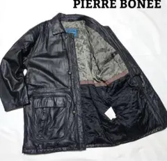PIERRE BONNEE 黒 レザージャケット