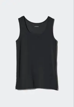 未開封未使用品　UNIQLO AIRism メッシュタンクトップ 120 黒