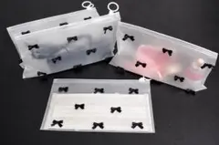 【ハンドメイド】リボンポーチ 5個セット