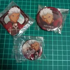 fate fgo アーチャー エミヤ 缶バッジ 10個セット - メルカリ
