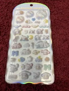 正規品　コットンパフィーシール　cinnamoroll シナモロール