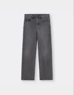 GU ハイライズストレートジーンズ 標準丈 丈補正あり