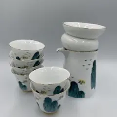 中国陶器製ティーセット 番茶器セット