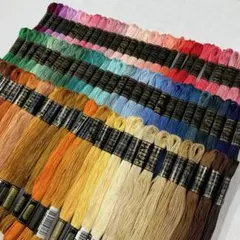 【希少】DMC刺繍糸サンプラー（大）色見本　フランスアンティーク　メルスリー 希少】DMC刺繍糸サンプラー（小）色見本 フランスアンティーク