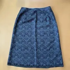 Lois Crayon ダマスク柄タイトスカートのサムネイル