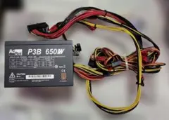 AcBel P3B 650W 電源ユニット 本体のみ　ジャンク品