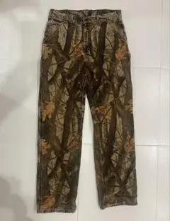 【希少】Carhartt リアルツリーカモ ワークパンツ