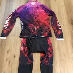 JUNGLEST サイクルジャージ 上下セット Lサイズのサムネイル
