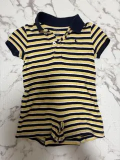 Ralph Lauren ベビー ロンパース 70cm ボーダーのサムネイル