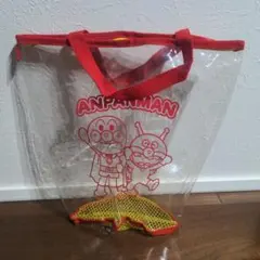 （未使用）アンパンマン　砂場袋のみ　ビニールバッグ
