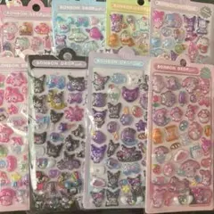 ボンボンドロップシール　8枚セット　訳あり　Ｂ品　特価