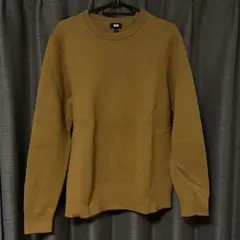 ウォッシャブルストレッチミラノリブクルーネックセーター ニット