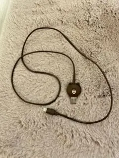 USB-C - Lightningケーブル キャラクター　ブラウン