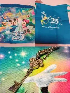 ディズニー 巾着 25周年記念