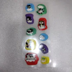 バッドばつ丸　ふわふわシール