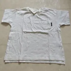 新品タグ付き　quoti use fith Tシャツ ホワイト120cm　フィスのサムネイル
