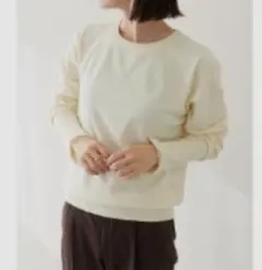 COLLAGE GALLARDAGALANTE長袖ニット オフホワイト【2】