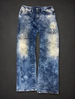 00s DIESE archive y2k お兄系 ダメージデニム 色落ち ひげ