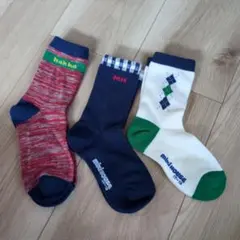 靴下　17〜19cm　ミキハウス他3足セット