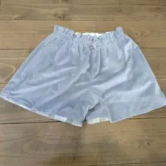 GLOBAL WORK コーデュロイ＆チェックリバーシブル 半ズボン・キュロット