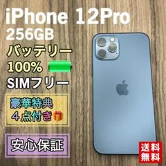 美品】iPhone12Pro ブルー 256GB SIMフリー【新品液晶電池】 - メルカリ