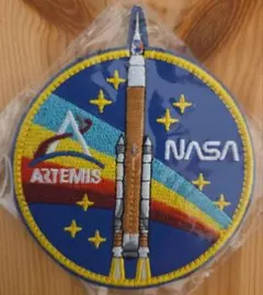 NASA ARTEMIS 刺繍ベルクロワッペン