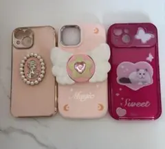 iPhone14 スマホケース　iPhone ぴんく