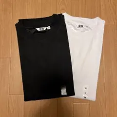 エアリズムコットンオーバーサイズTシャツ/5分袖　Mサイズ　 2枚セット